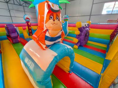 Коммерческий надувной батут "На морском дне" 7*6*5 м