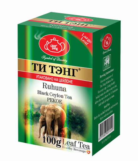 Чай Ти Тэнг Рухуна черный 100 гр