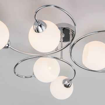 Люстра потолочная 30136/6 хром Tulia Eurosvet