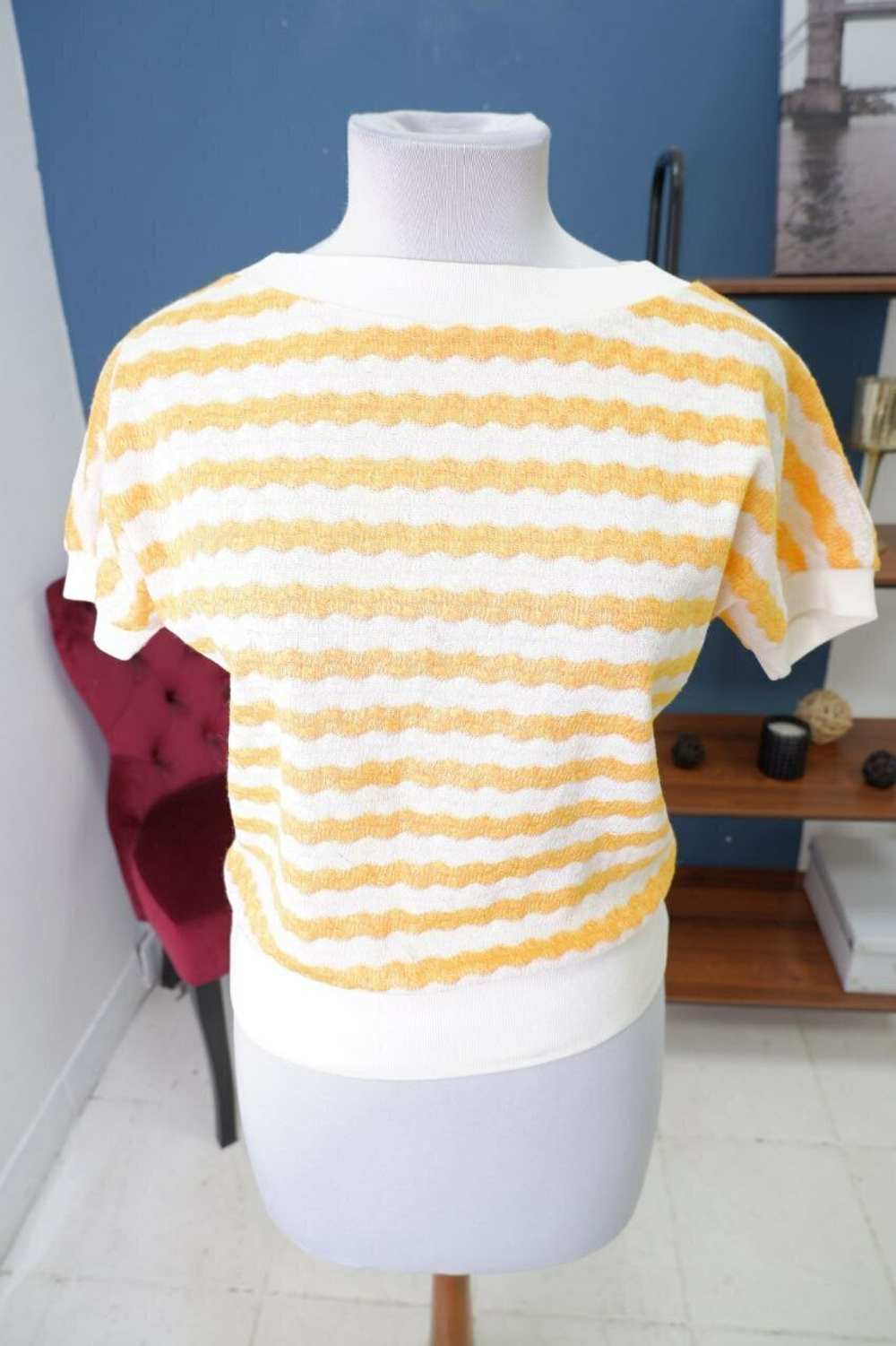 Кофта в полоску 44-46 размер