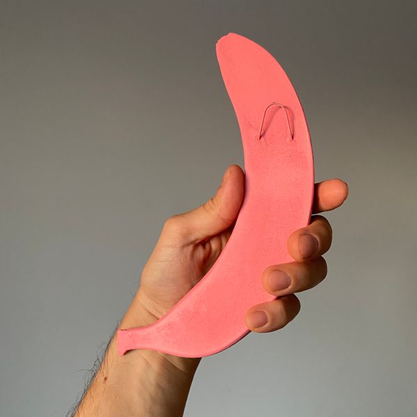 Барельеф Банан розовый - фото 3