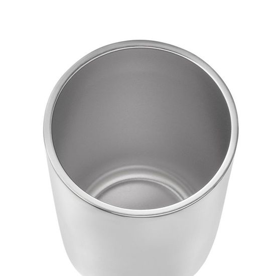 Термостакан стальной с трубочкой, 520 мл