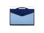 Портфель пласт. 13отд. Lamark 210*297 (морозоуст.) синий/голуб. DC 0017 BL
