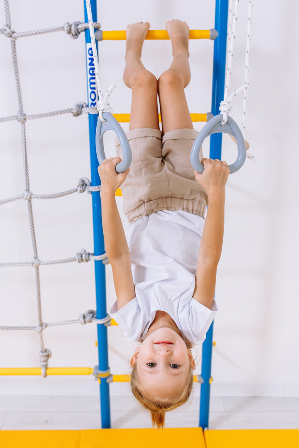 Шведская стенка ROMANA S7 (гимнастические кольца)