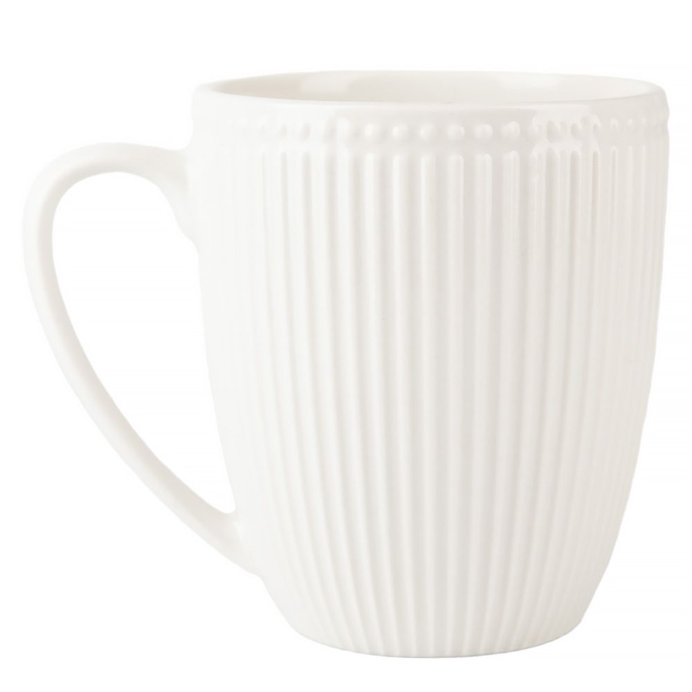 Кружка фарфоровая "Белый шоколад" v=350мл. (min6) (транспортная упаковка)