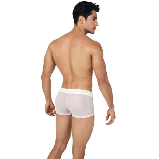 Мужские хипсы белые полупрозрачные Clever MYSELF LATIN BOXER 025901