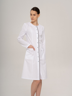 Халат медицинский женский | Х-268 акб клеон проф