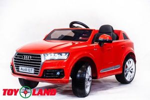 Детский электромобиль Toyland Audi Q7 красный