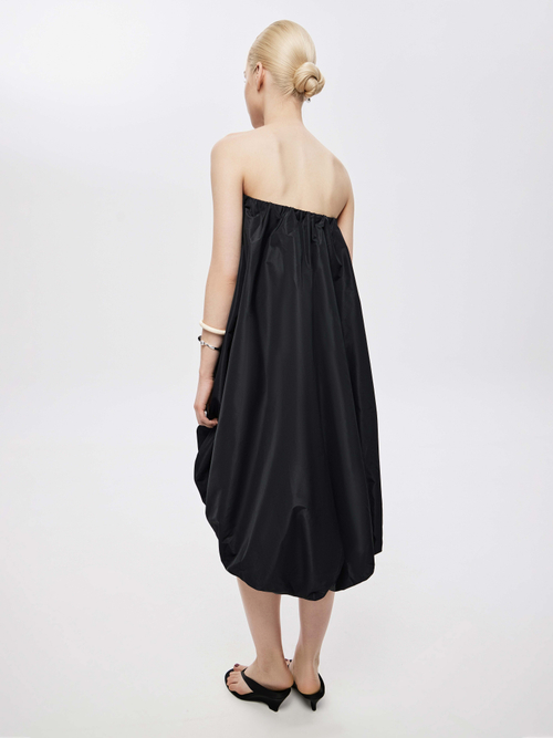 Платье баллон из греческой тафты