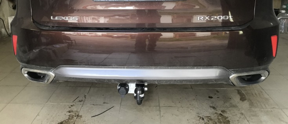 Фаркоп для Lexus RX (AL20) 2015-2022 Тип шара: A. Нагрузки: 2500/120 кг, LX 03