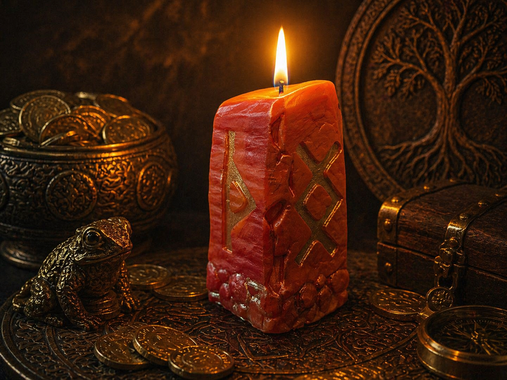 Свеча- руностав "Избавление от долгов"