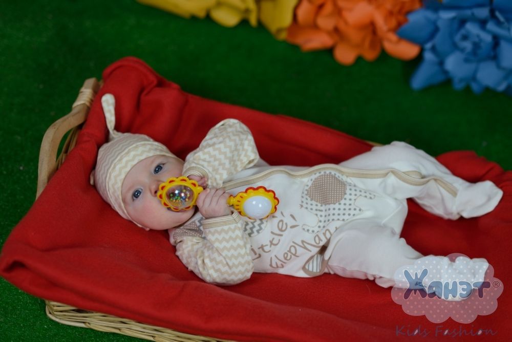 Комбинезон дл. рукав "LITTLE ELEPHANT"