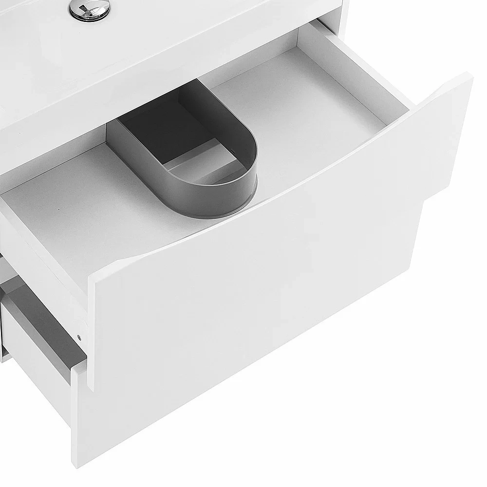Тумба с раковиной Belbagno MARINO 65 подвесная Bianco Lucido