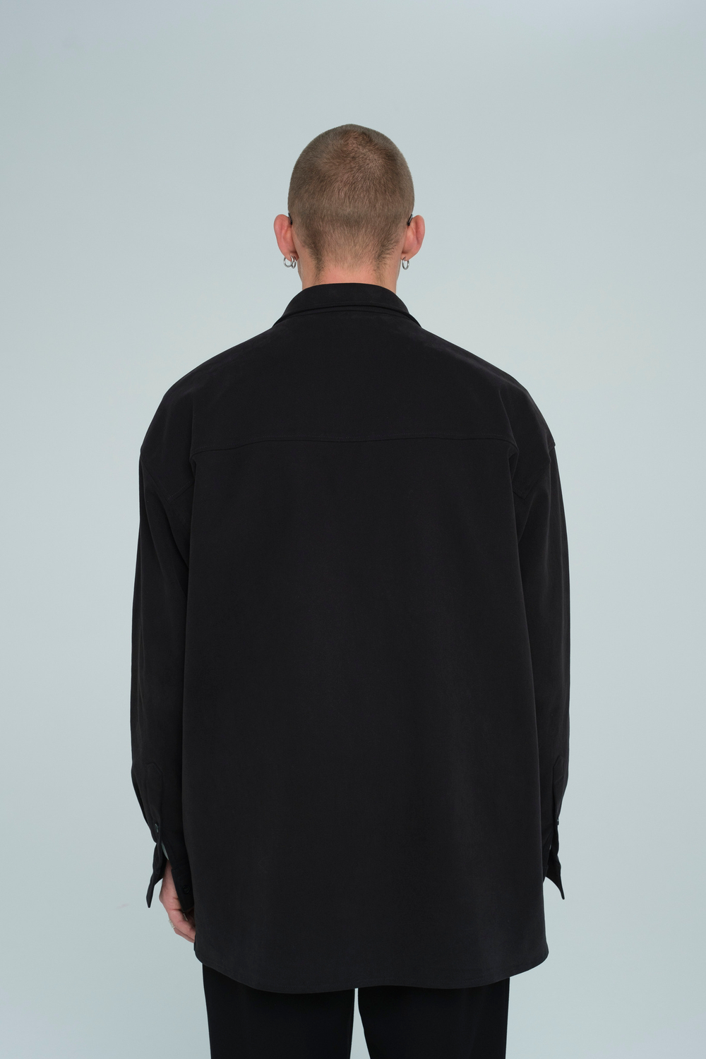 Рубашка оверсайз | black