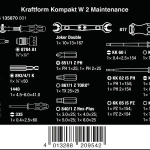 Набор инструментов Kraftform Kompakt W 2 Maintenance WERA 05135870001