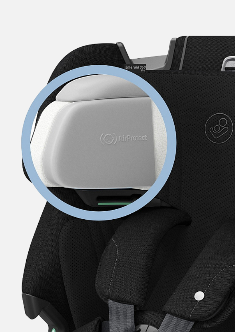 Maxi-Cosi Удерживающее устройство для детей 0-36 кг Emerald 360 Pro Authentic Black