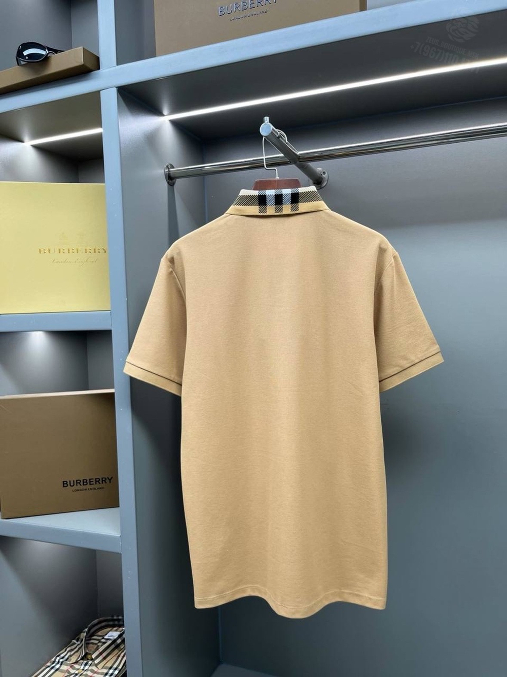 Поло Burberry