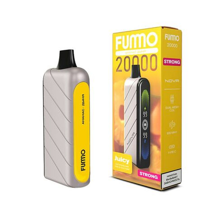 Fummo Nova Strong Ананас-дыня 20000 затяжек 20мг (2%)