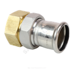 Муфта разъемная сталь нерж AISI 316L Дн 22х3/4" Ру16 пресс/ВР Inoxpres RM 184022003