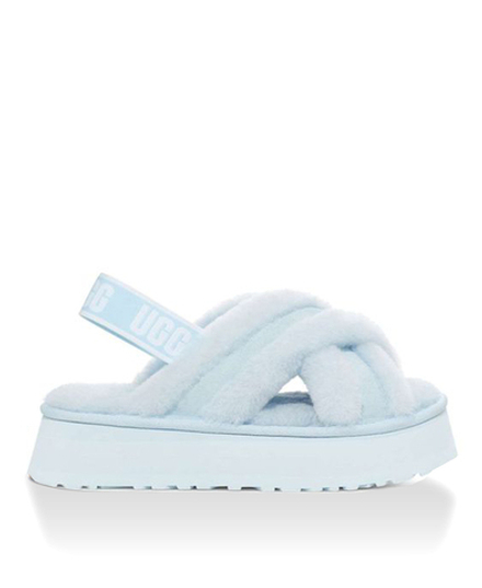 DISCO CROSS SLIDE-blue