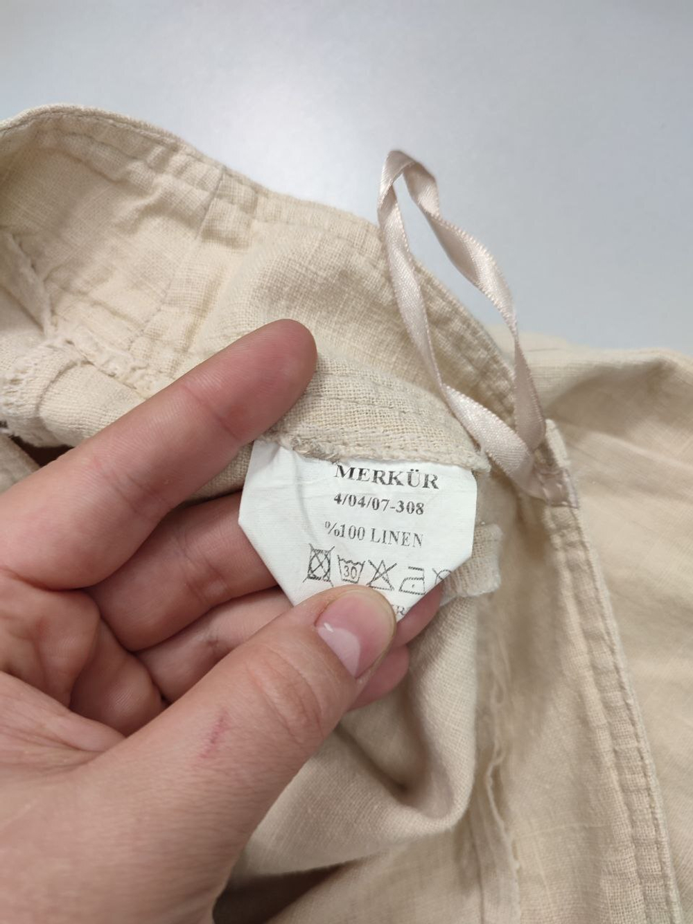 Брюки Merkur Textil льняные 40 размер