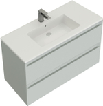Тумба с раковиной Allen Brau Eclipse 2.0 100 см 1.E1003.PWM 2.0 папирус матовый