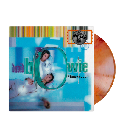 David Bowie Hours (Red & Orange Swirl Translucent)