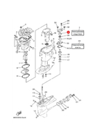 Стакан помпы Kacawa для YAMAHA 40V-50H/F30-60
