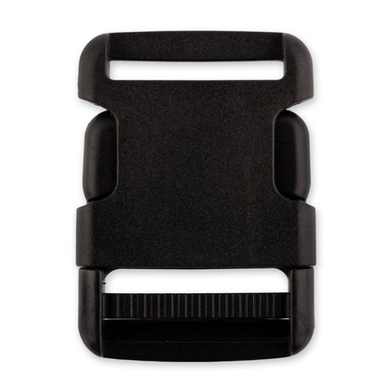 SB06   Пряжка-замок "фастекс", цв.черный ( 38 мм)