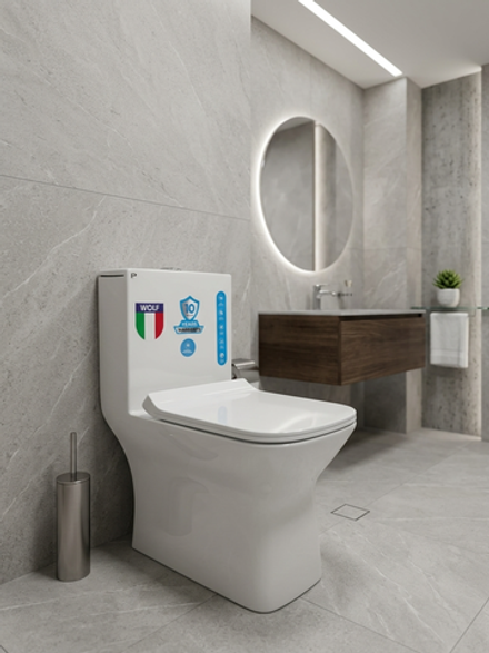 Унитаз моноблок безободковый 150 Konad P Trap