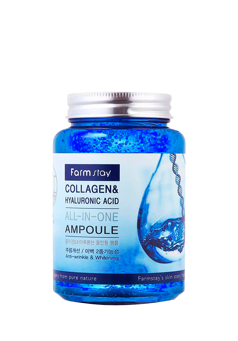 FarmStay Collagen&Hyaluronic Acid Ampoule Ампульная сыворотка с гиалуроновой кислотой и коллагеном