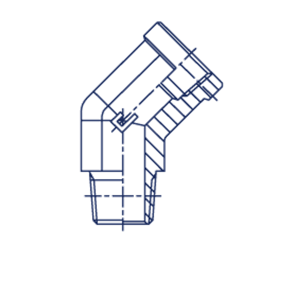 Штуцер FSС45 NPT 1/4"