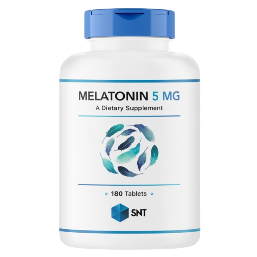 SNT Melatonin 5 mg 180 tablets, Мелатонин