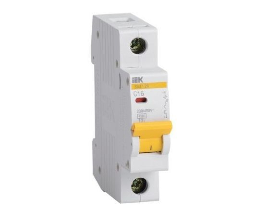 Автоматический выключатель IEK ВА47-29 1Р 50А 4,5кА х-ка С, MVA20-1-050-C