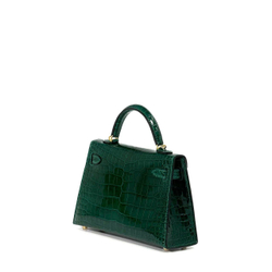 Сумка Hermes из кожи крокодила 20 см
