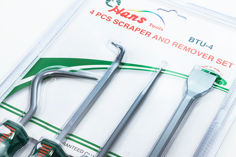 BTU-4 набор скребков и сьемников 4 предмета
