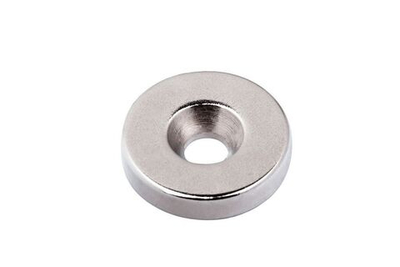 Неодимовый магнит диск 16х3.5 мм с зенковкой 4.2/7.2 мм