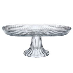 БЛЮДО НА НОЖКЕ ОВАЛЬНОЕ 28*14*12 СМ