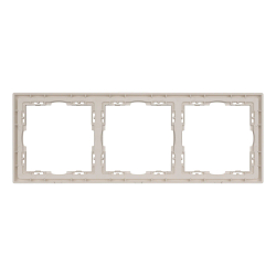 Рамка пластиковая FRM-NOBE-SFPL-3-CA (Arlight, -) 059458