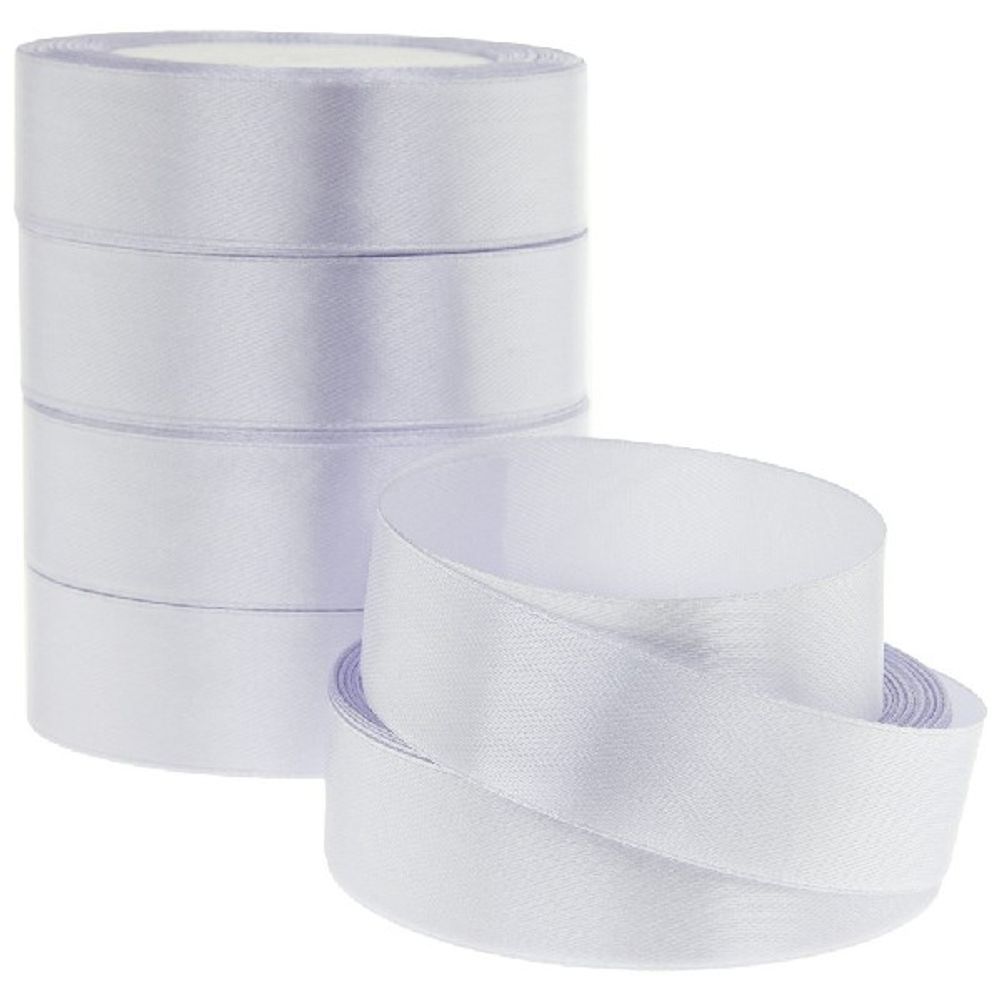 Лента атлас 2.5см*22.85м ПЫЛЬНО-СИРЕНЕВЫЙ