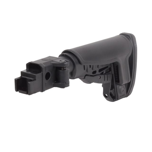 Пластиковый приклад на АК-74, DLG Tactical черный
