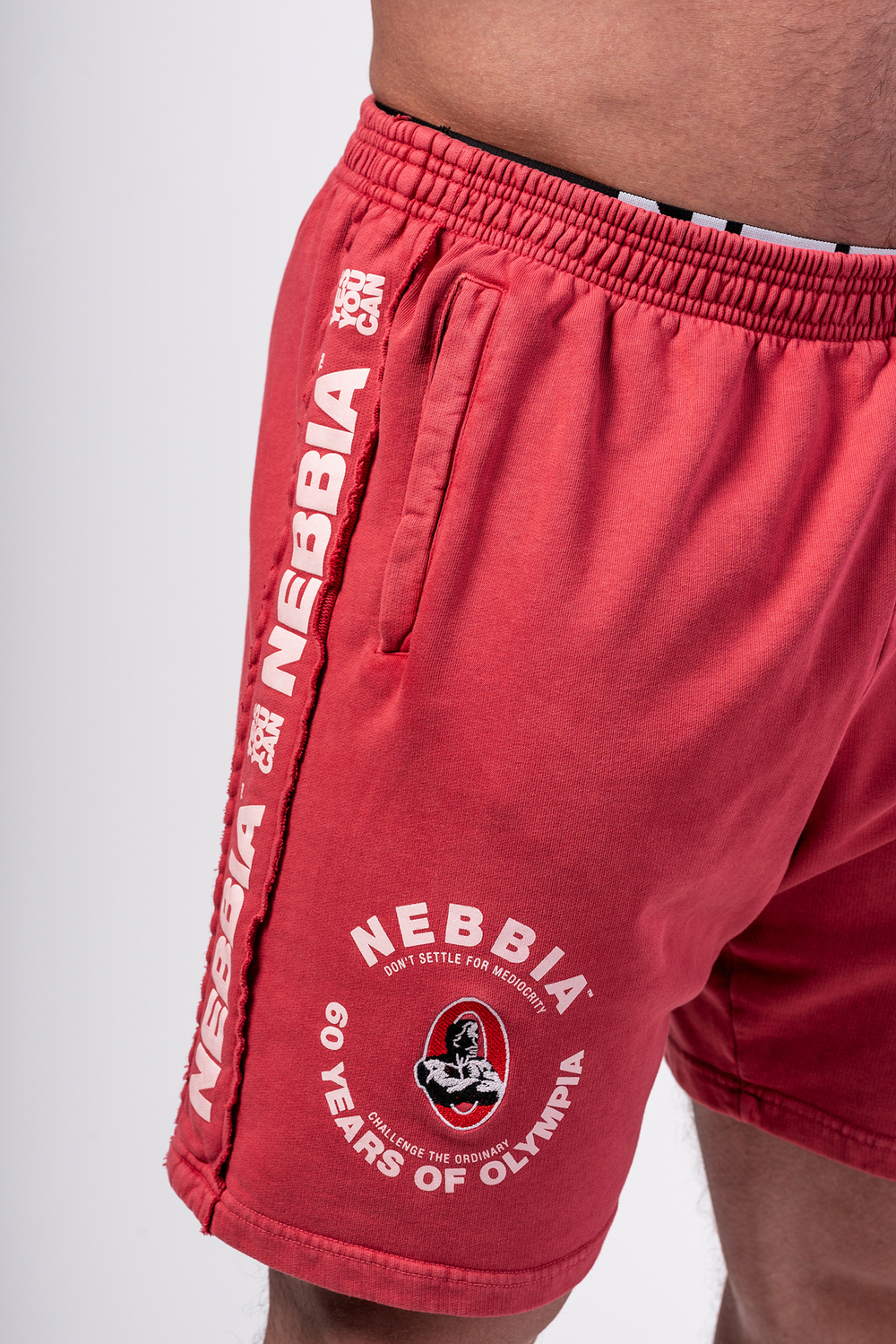 Шорты Washed Sweat Shorts LEGEND 786 Красные