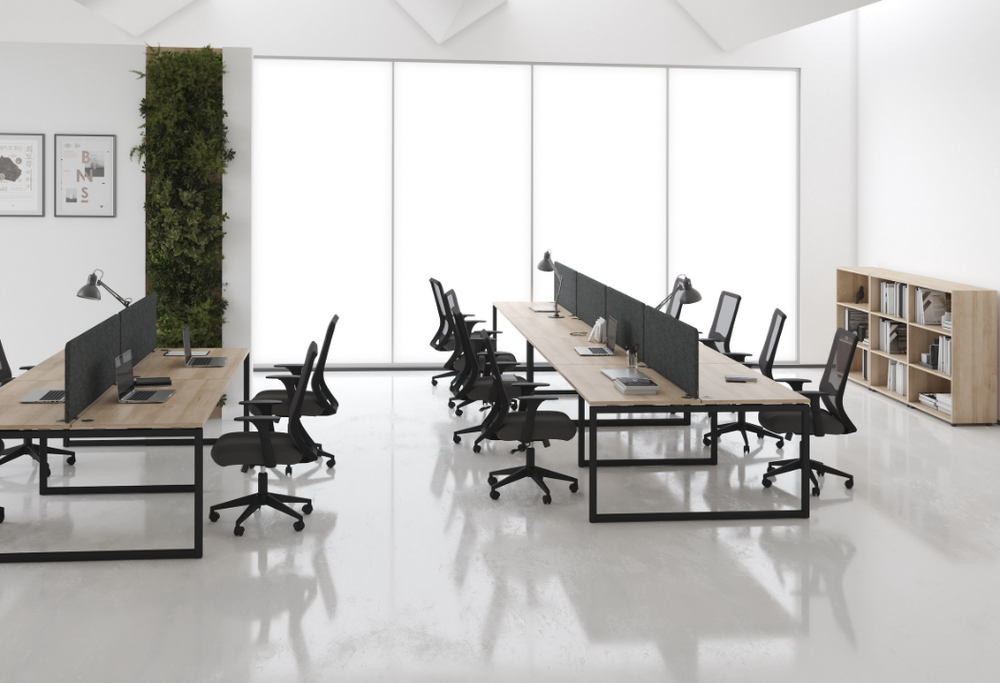 Рабочая станция 2 места металлокаркасе XTEN-Q (Икстен кью) XQWST 2470