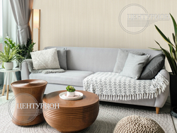 Ламинированная панель ПВХ Белый рипс 2700х250мм