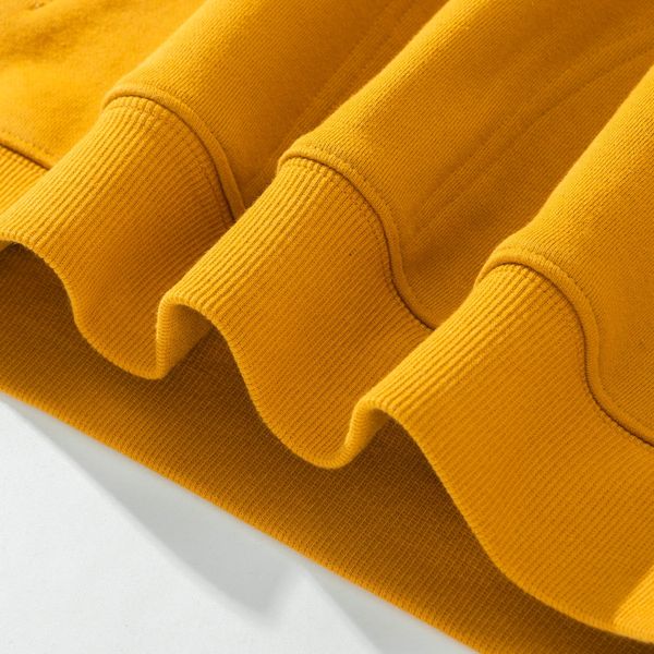 Худи PUFF Half Zip Горчичный - фото 9