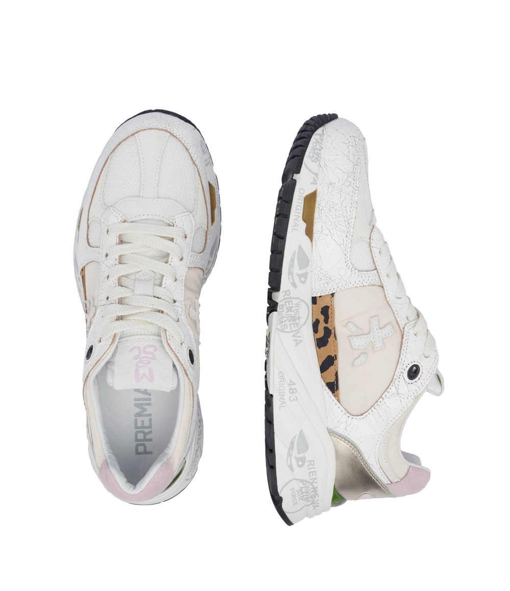 Кожаные кроссовки mased Premiata - белый(MASED)