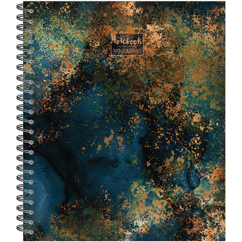НОВИНКА! ТЕТРАДЬ ОБЩАЯ 96 ЛИСТОВ НА СПИРАЛИ “Gold&amp;Chic”