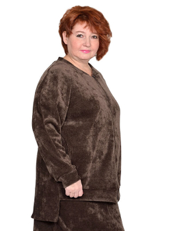 Бомбер из микровельвета Эбигейл