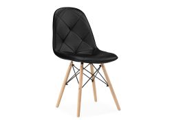 Деревянный стул Kvadro 1 black / wood