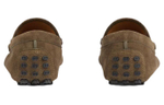 GUCCI Horsebit Suede Driving Shoes